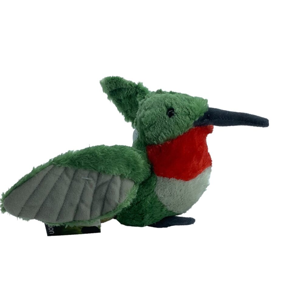 Wild Republic‎ Adopt a Ruby Throated Hummingbird Plush Stuffed Animal Toy 5" NEW